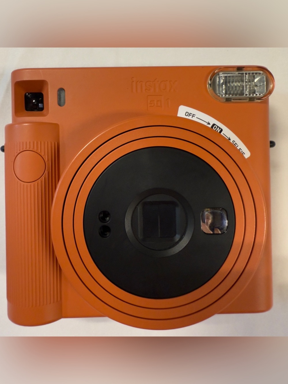 Fujifilm Instax Square SQ1 Terracotta Orange Instant Film Camera